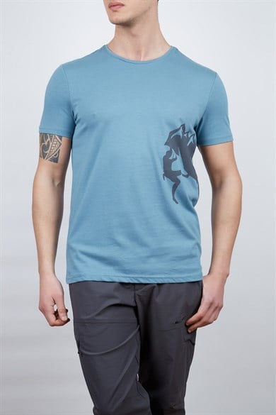 Alpinist Camp Erkek T-Shirt S.Blue